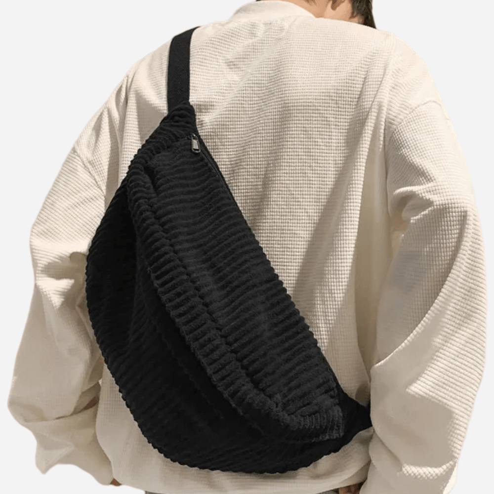 Banane Velours | Sac & Banane Noir