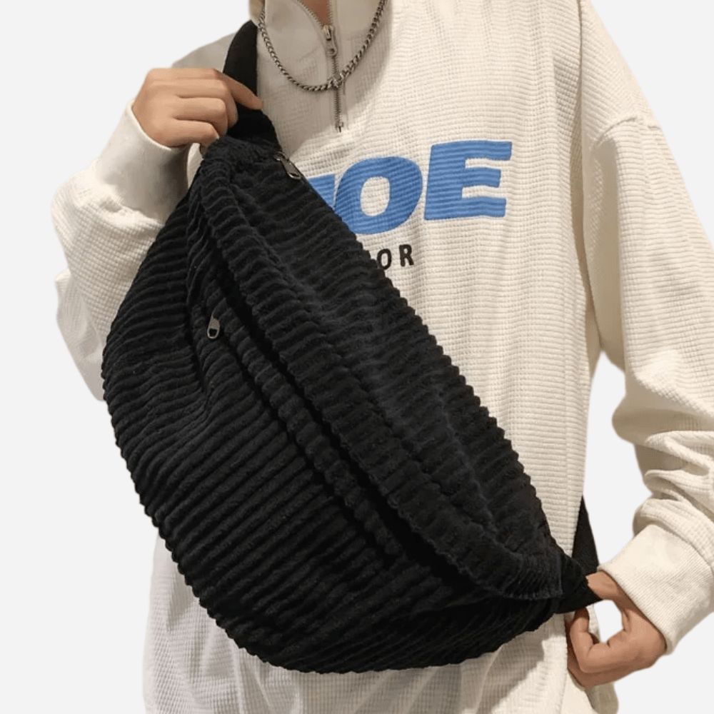 Banane Velours | Sac & Banane Noir