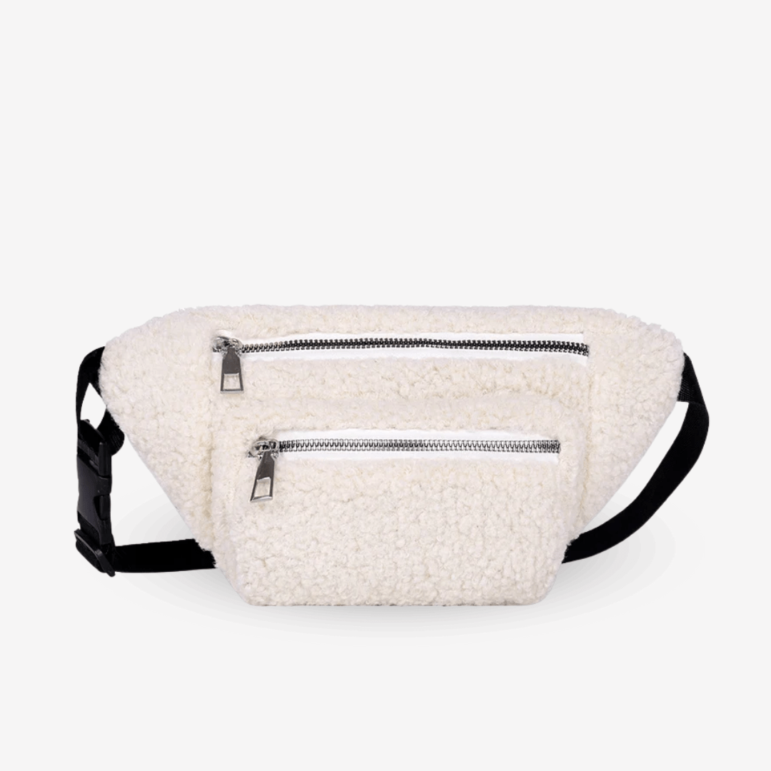 Sac Banane Bouclette | Sac & Banane Blanc