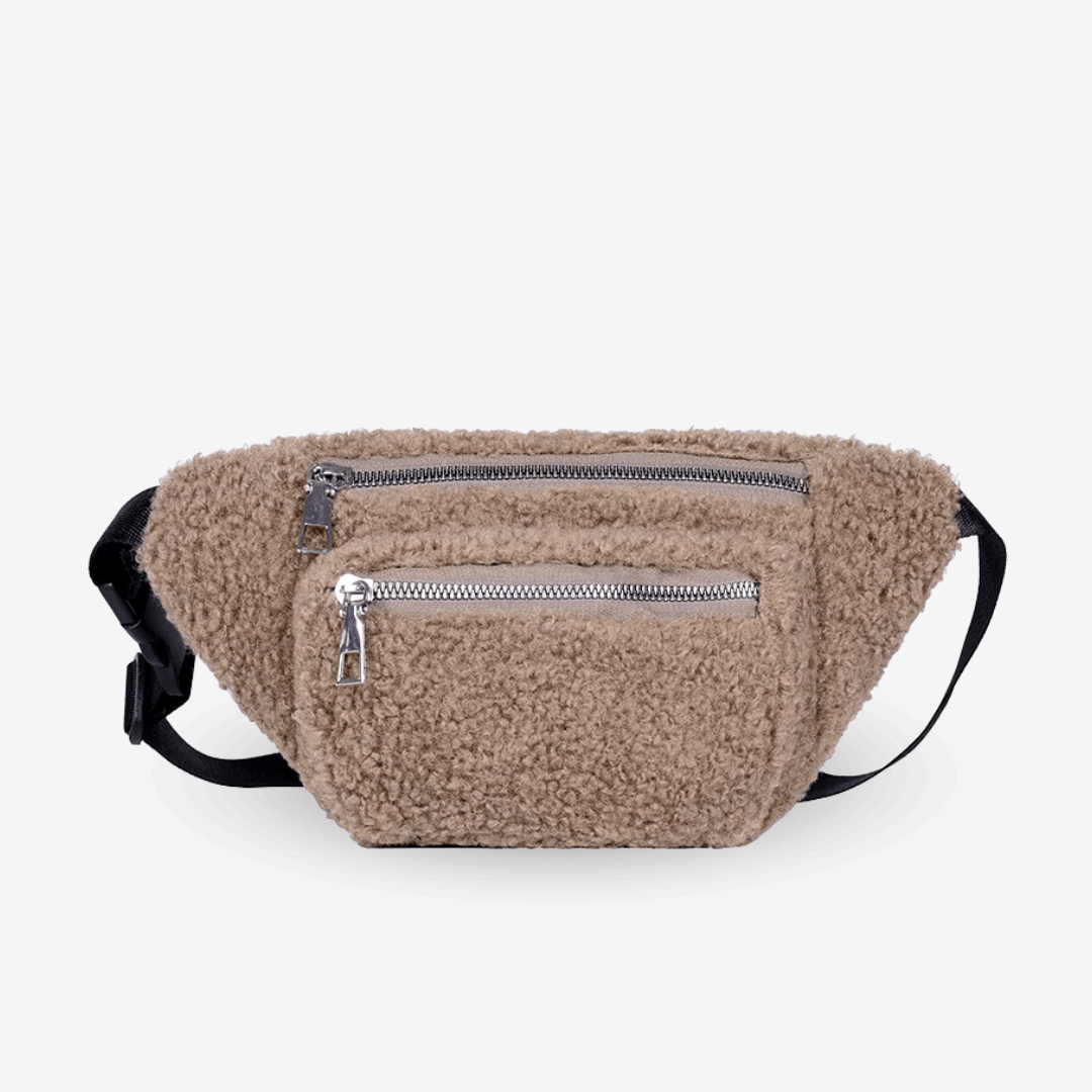 Sac Banane Bouclette | Sac & Banane Marron