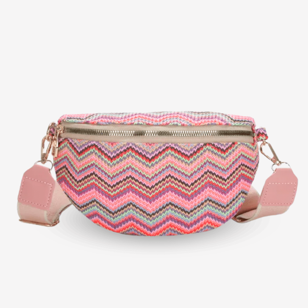 Sac Bandoulière Femme Été | Sac & Banane Rose